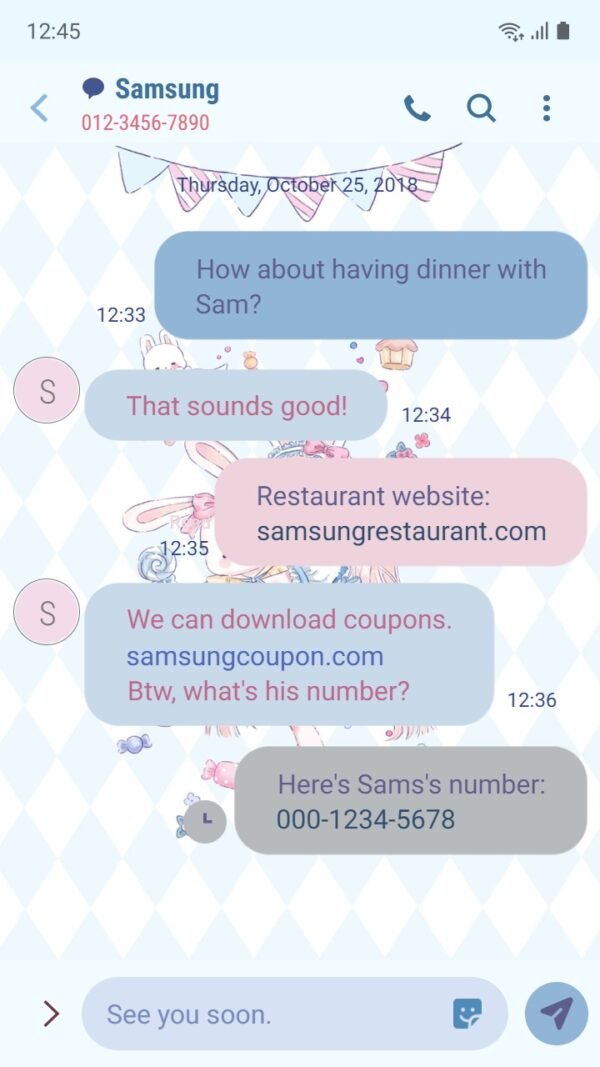 Samsung Themes: ❤️Mun❤️ Sweet Candy Girl ~❤️ Premium Theme Official with Cute Bunny Doll and Lolita Style - Image 4