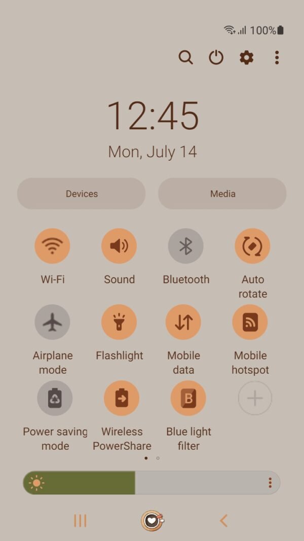 Samsung Themes: ❤️Mun❤️ Aesthetic Coffee Shop Animated ~❤️ Premium Animated Theme with green decoration and cute cat - Image 5