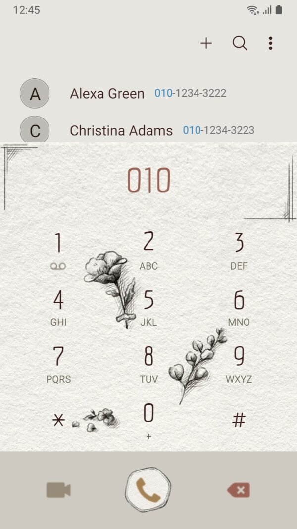 Samsung Themes: ❤️Mun❤️ Journaling idea sketch Animated ~❤️ Premium Animated Theme with stationery stickers aesthetic - Image 3