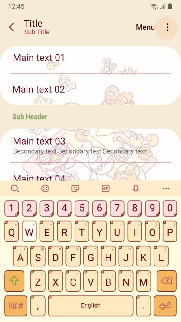 Samsung Themes: ❤️Mun❤️ Cute Duck Chilling Vibe ~❤️ Free Premium Theme Official - Image 6