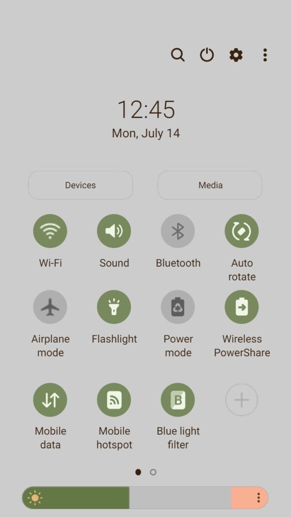 Samsung Themes: ❤️Mun❤️ Greenery Plants Room ~❤️ Premium Theme Official with sofa, book and hanging trees - Image 5