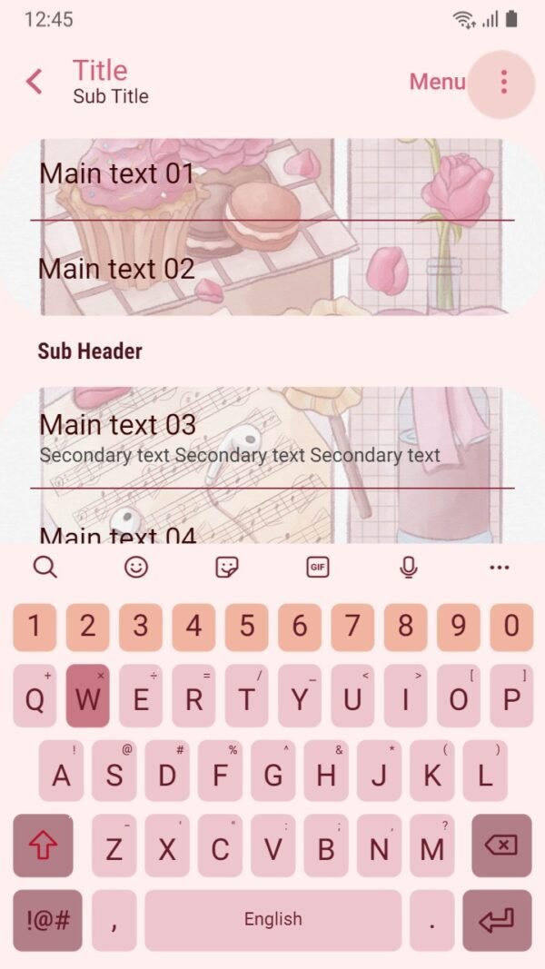 Samsung Themes: ❤️Mun❤️ Blooming Rose ~❤️ Premium Theme Official with gentle love letter - Image 6