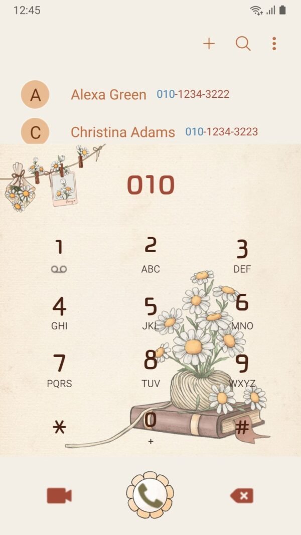 Samsung Themes: ❤️Mun❤️ White Daisy Flower ~❤️ Premium Theme Official - Image 3