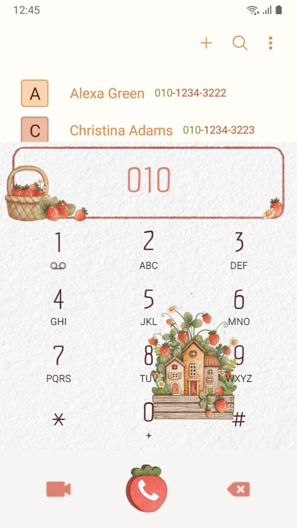 Samsung Themes: ❤️Mun❤️ Sweet Strawberry House ~❤️ Premium Theme Official - Image 3