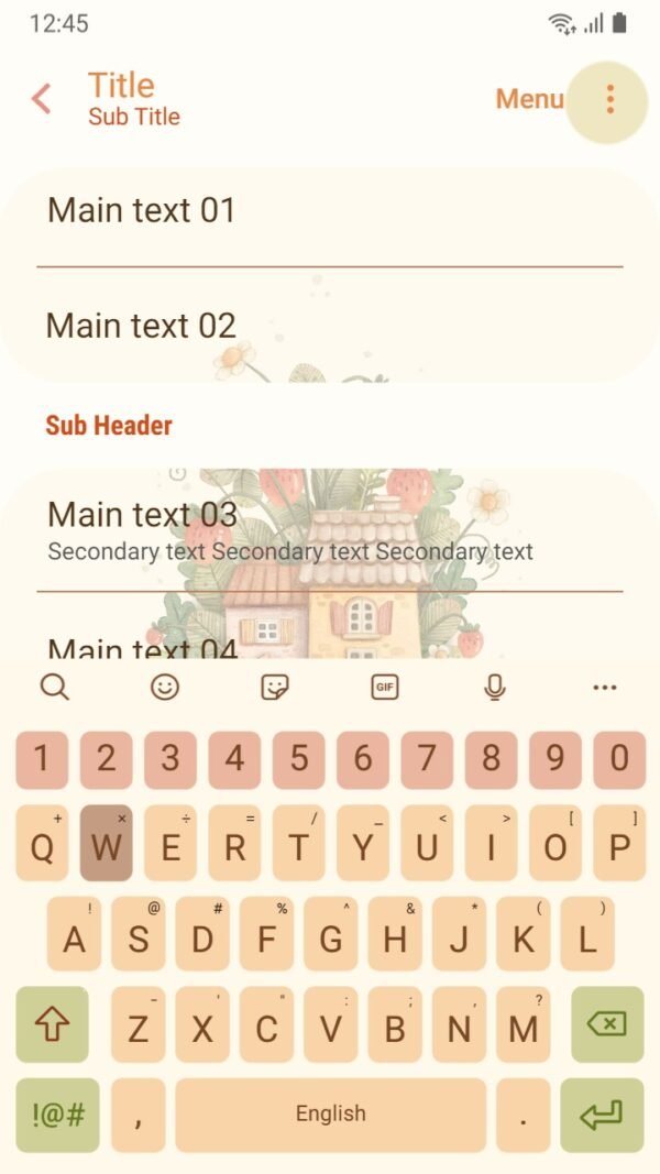 Samsung Themes: ❤️Mun❤️ Sweet Strawberry House ~❤️ Premium Theme Official - Image 6