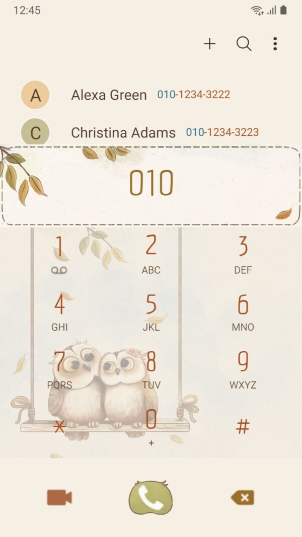 Samsung Themes: ❤️Mun❤️ Owls in love ~❤️ Premium Theme Official - Image 3
