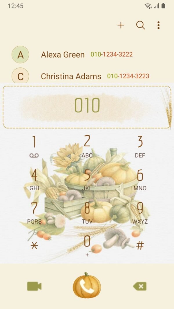 Samsung Themes: ❤️Mun❤️ Harvest Season ~❤️ Premium Theme Official with Farmhouse Fruit Pumpkin, Corns and Apple - Image 3
