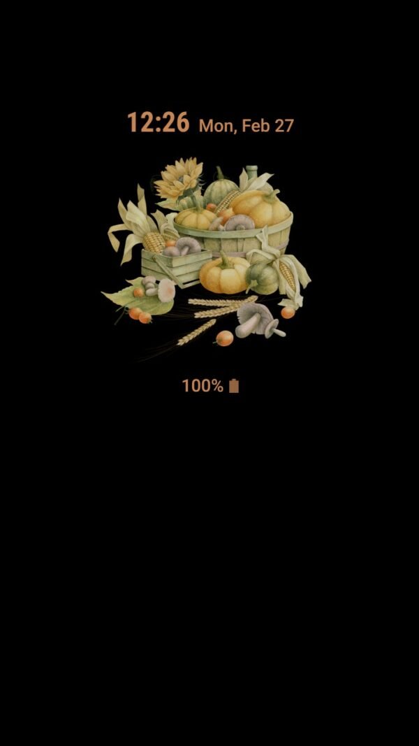 Samsung Themes: ❤️Mun❤️ Harvest Season ~❤️ Premium Theme Official with Farmhouse Fruit Pumpkin, Corns and Apple - Image 7