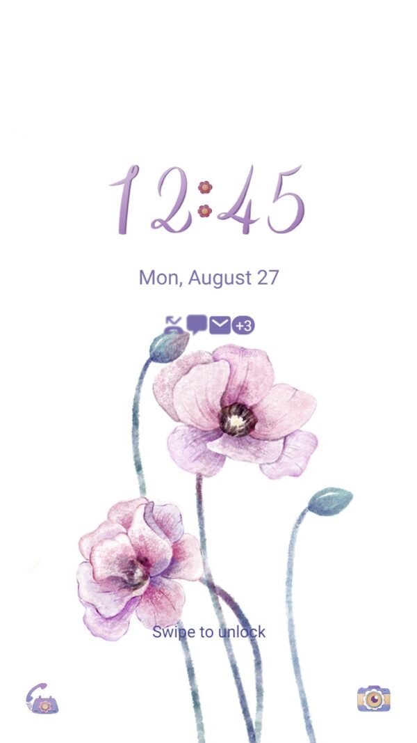 Samsung Themes: ❤️ Mun ❤️ Pastel poppy flower ~❤️ Premium Theme Official - Image 2