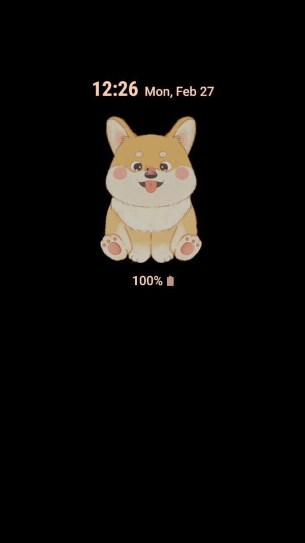Samsung Themes: ❤️Mun❤️ Kawaii Corgi ~❤️ Premium Theme Official with little ladybird - Image 7