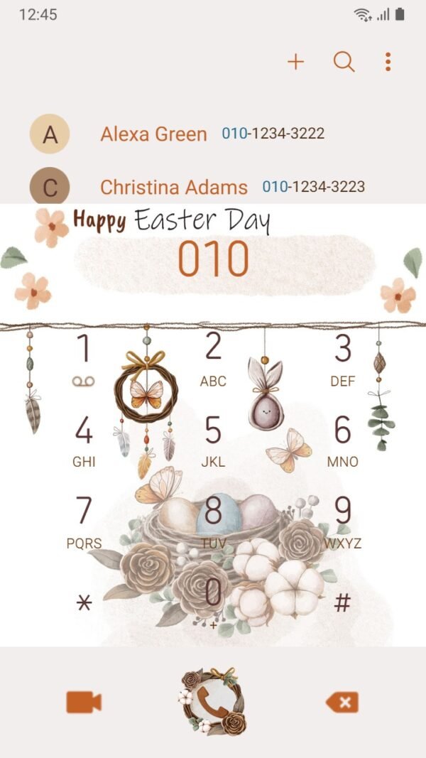 Samsung Themes: ❤️Mun❤️ Dreamcatcher Easter ~❤️ Premium Theme with bunny nest egg - Image 3