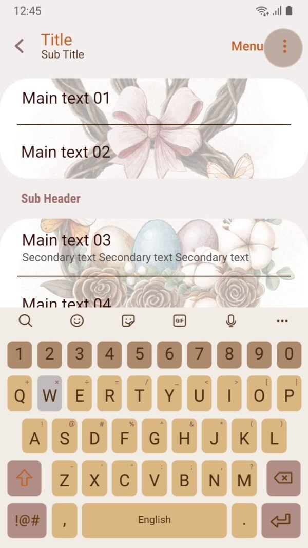 Samsung Themes: ❤️Mun❤️ Dreamcatcher Easter ~❤️ Premium Theme with bunny nest egg - Image 6