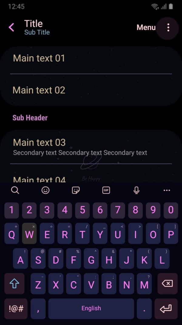 Samsung Themes: ❤️Mun❤️ Neon Galaxy ~❤️ Premium Theme - Image 6