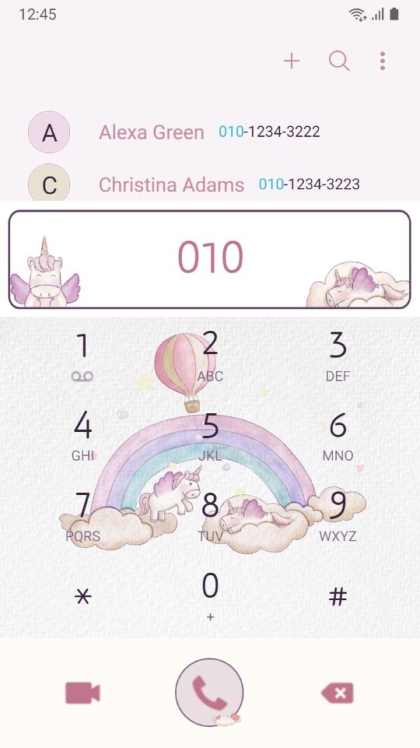 Samsung Themes: ❤️Mun❤️ Kawaii Cloudy Unicorn ~❤️ Premium Theme Official - Image 3