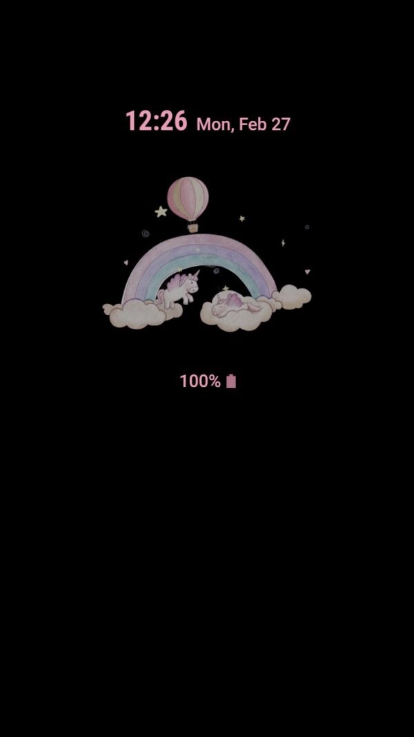 Samsung Themes: ❤️Mun❤️ Kawaii Cloudy Unicorn ~❤️ Premium Theme Official - Image 7