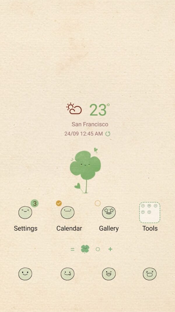 Samsung Themes: ❤️Mun❤️ Good Luck ~❤️ Premium Theme good luck to you