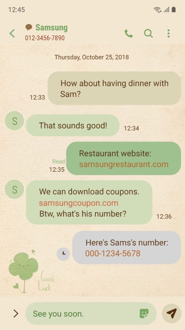 Samsung Themes: ❤️Mun❤️ Good Luck ~❤️ Premium Theme good luck to you - Image 4