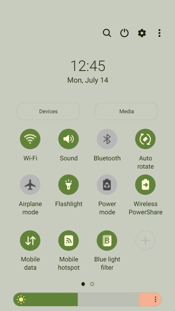 Samsung Themes: ❤️Mun❤️ Lucky Clover and Bunny ~❤️ Premium Theme fresh green - Image 5