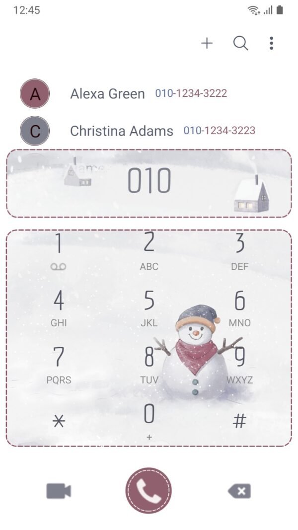 Samsung Themes: ❤️Mun❤️ Winter Girl ~❤️ Premium Theme happy little baby girl in the winter - Image 3