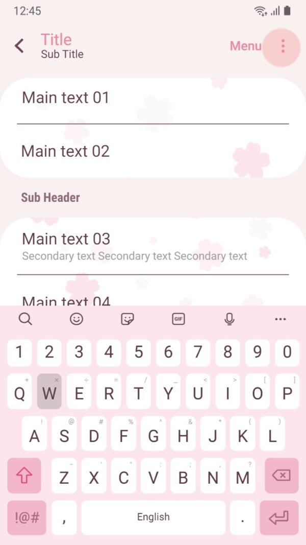 Samsung Themes: ❤️Mun❤️ Cherry Blossom Pinky _Premium Theme Official - Image 6