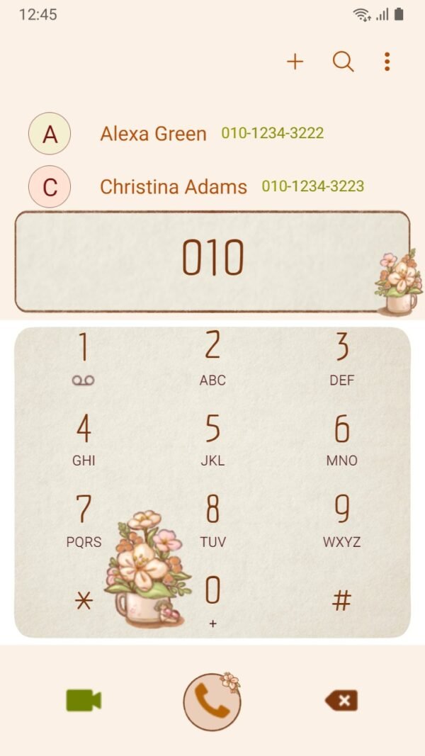 Samsung Themes: ❤️Mun❤️ Flowers and Books ~❤️ Premium Theme a tiny table decoration - Image 3