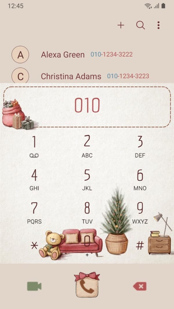 Samsung Themes: ❤️Mun❤️ Cozy Room ~❤️ Premium Theme warm Christmas - Image 3