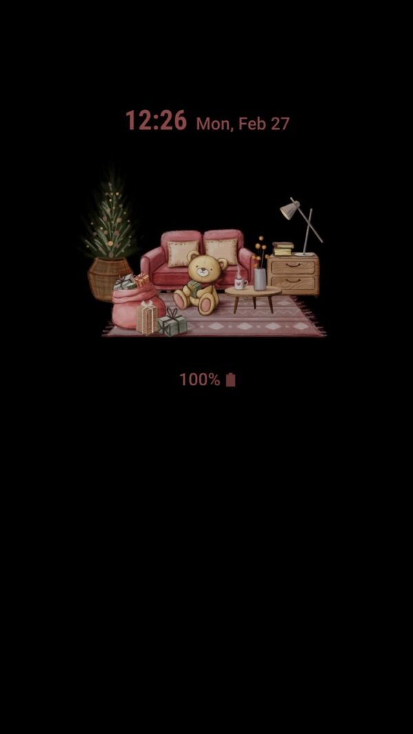 Samsung Themes: ❤️Mun❤️ Cozy Room ~❤️ Premium Theme warm Christmas - Image 7