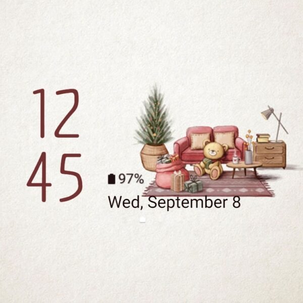 Samsung Themes: ❤️Mun❤️ Cozy Room ~❤️ Premium Theme warm Christmas - Image 8