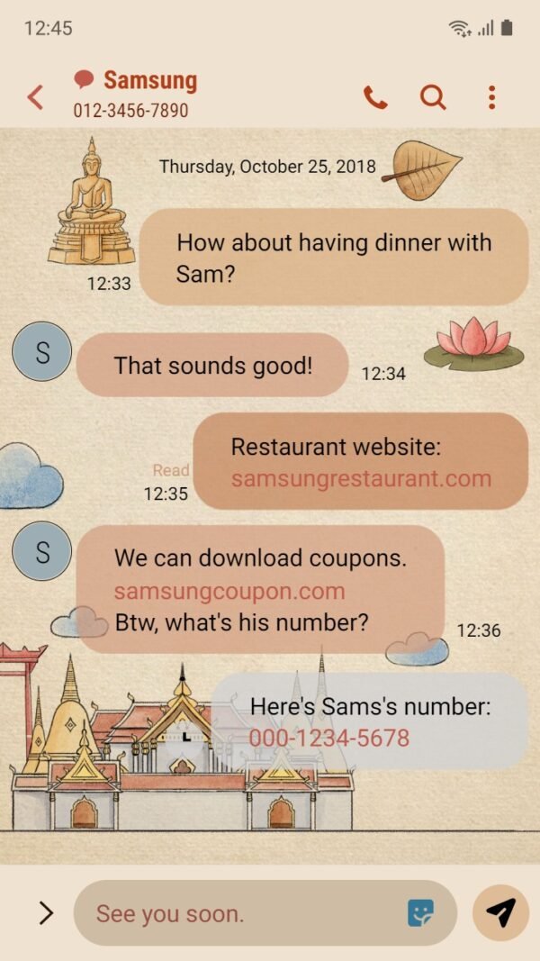 Samsung Themes: ❤️Mun❤️ Amazing Bangkok ~❤️ Premium Theme Official - Welcome To Thailand - Image 4