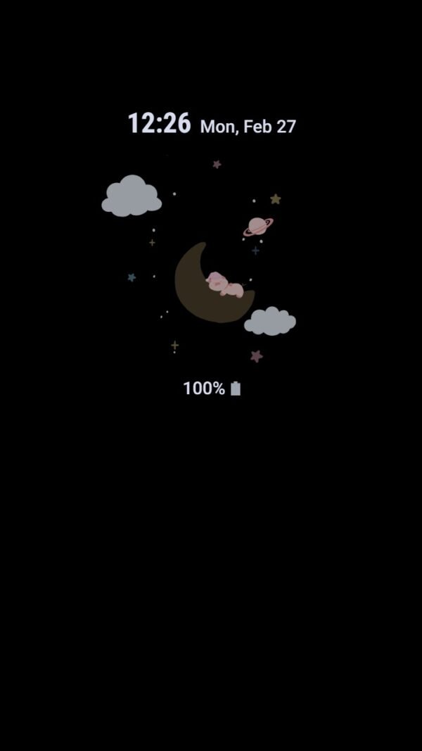 Samsung Themes: ❤️Mun❤️ Pig on the moon ~❤️ Premium Theme Official - Image 7