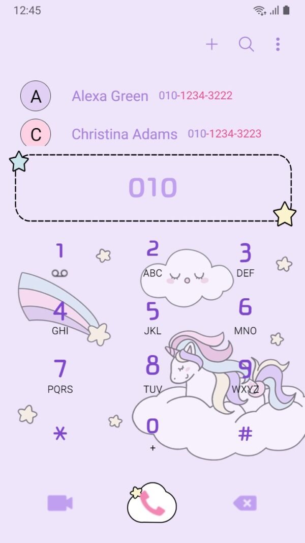 Samsung Themes: ❤️Mun❤️ Kawaii Unicorn ~❤️ Premium Theme Official - Image 3