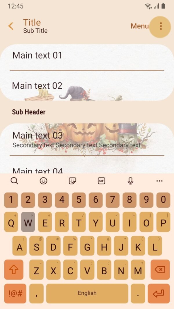 Samsung Themes: ❤️Mun❤️ Witch Cat in the Halloween~❤️ Premium Theme Official - Image 6