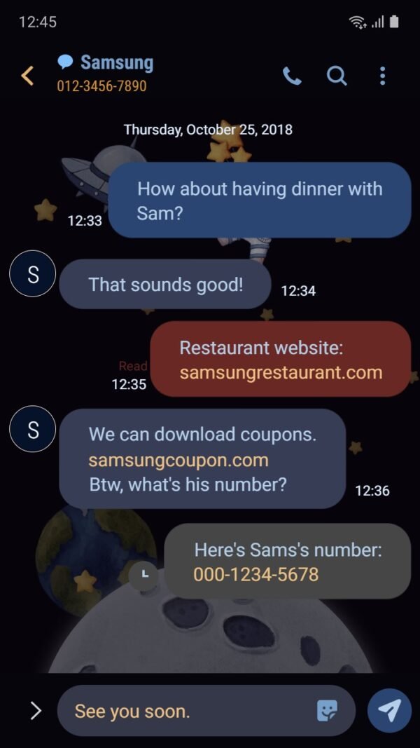 Samsung Themes: ❤️Mun❤️ Astronaut Bear in the space ~❤️ Premium Theme Official - Image 4