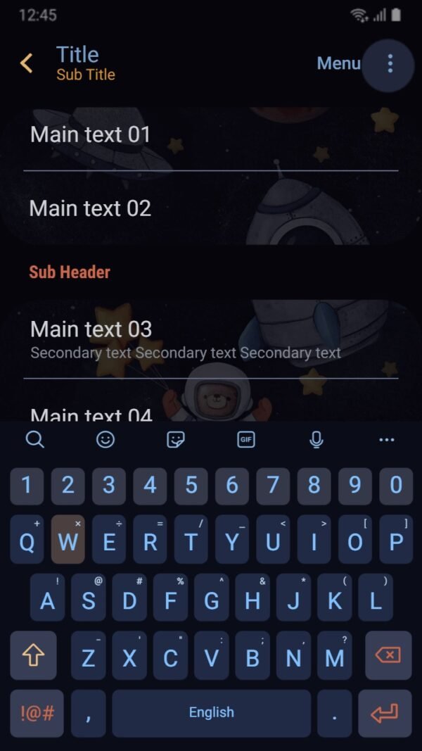 Samsung Themes: ❤️Mun❤️ Astronaut Bear in the space ~❤️ Premium Theme Official - Image 6