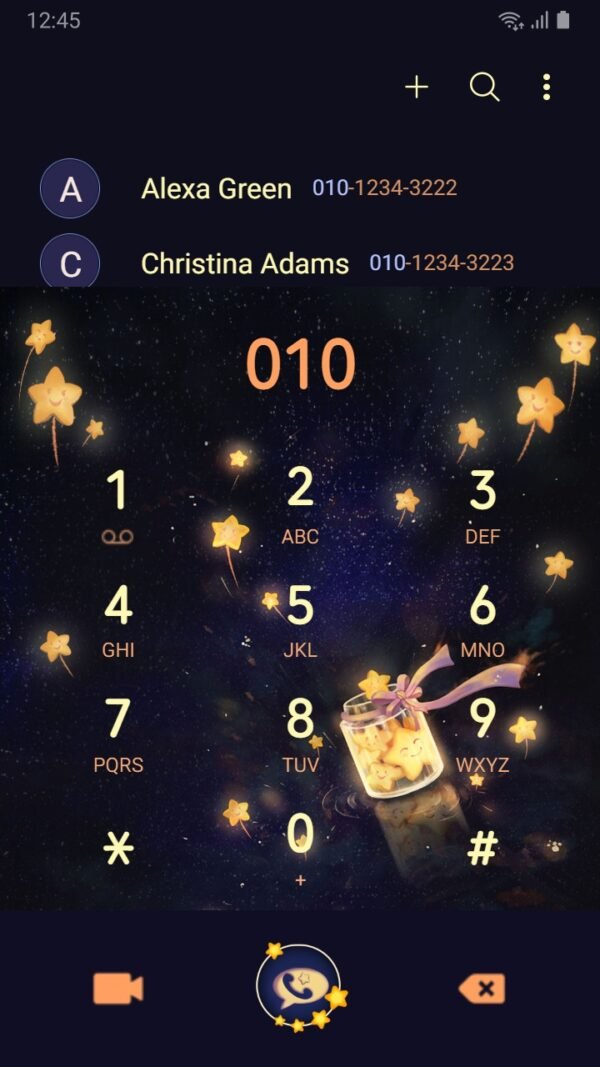 Samsung Themes: ❤️Mun❤️ Golden Starlight in Bottle~❤️ Premium Theme Official with our new enchanting the stars magic in a bottle - Image 3