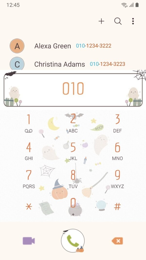 Samsung Themes: ❤️Mun❤️ Little pumpkin in the Halloween ~❤️ Premium Theme Official - Image 3