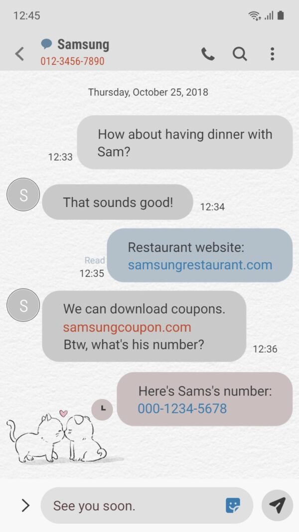 Samsung Themes: ❤️Mun❤️ Cat and Dog in love ~❤️ Premium Theme Official - Image 4