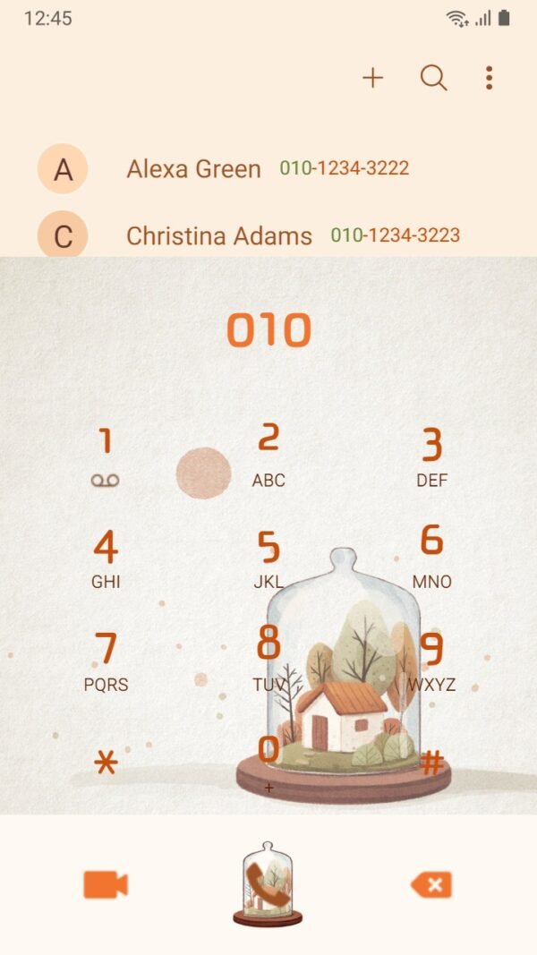Samsung Themes: ❤️Mun❤️ Autumn moments ~❤️ Premium Theme gentle autumn inside the glass cage - Image 3
