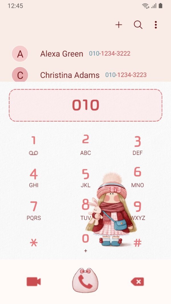 Samsung Themes: ❤️Mun❤️ Warm baby girl ~❤️ Premium Theme warm girl with teddy bear - Image 3