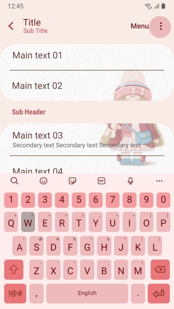 Samsung Themes: ❤️Mun❤️ Warm baby girl ~❤️ Premium Theme warm girl with teddy bear - Image 6