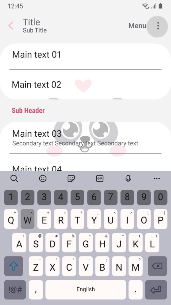 Samsung Themes: ❤️Mun❤️ Kawaii Panda ~❤️ Premium Theme lovely sweet panda - Image 6
