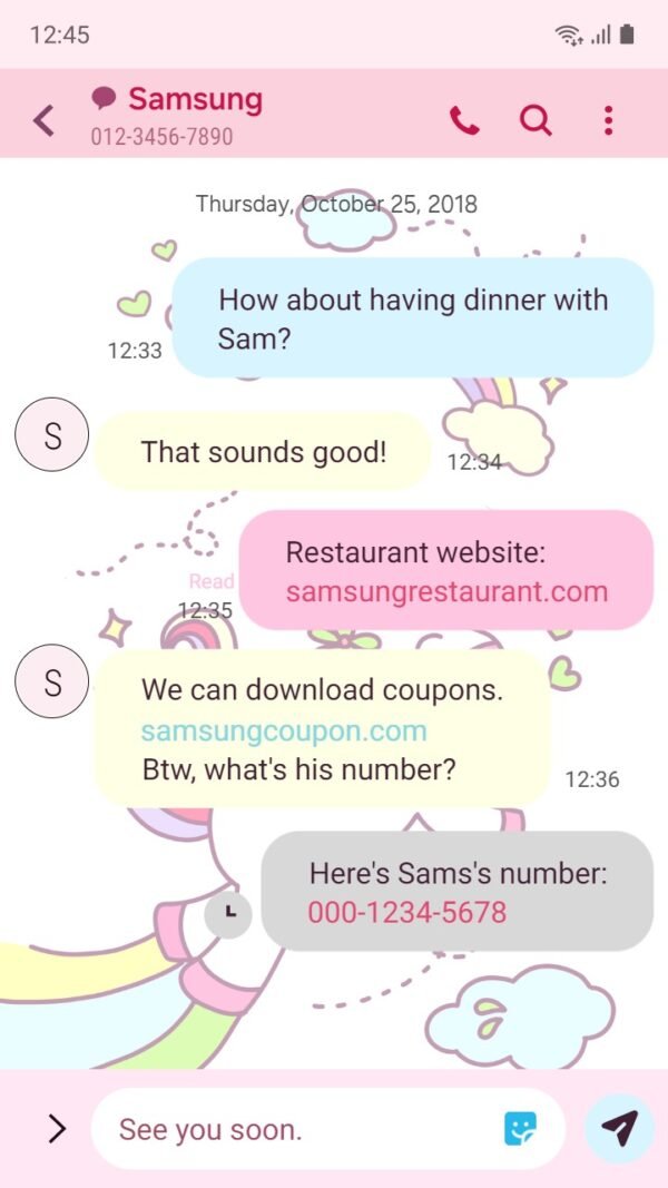 Samsung Themes: [Sim] Unicorn and Baby ~ Premium Free Theme - Image 4