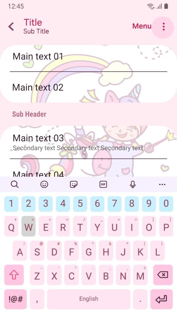 Samsung Themes: [Sim] Unicorn and Baby ~ Premium Free Theme - Image 6