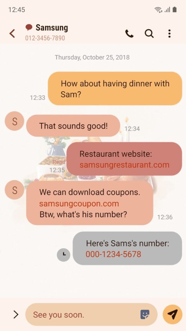 Samsung Themes: ❤️Mun❤️ Thanksgiving dinner ~❤️ Premium Theme a hearty feast at Thanksgiving dinner - Image 4