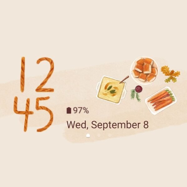 Samsung Themes: ❤️Mun❤️ Thanksgiving dinner ~❤️ Premium Theme a hearty feast at Thanksgiving dinner - Image 8
