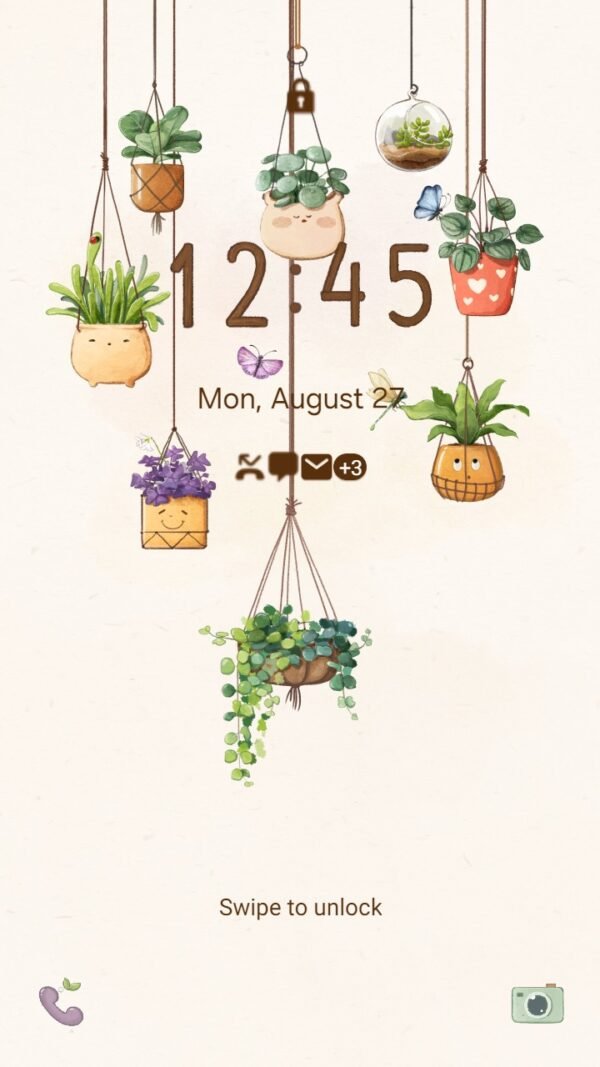 Samsung Themes: ❤️Mun❤️ Hanging Plants ~❤️ Premium Theme the best hanging plants for your room - Image 2