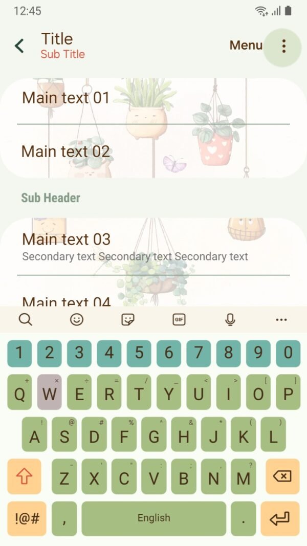 Samsung Themes: ❤️Mun❤️ Hanging Plants ~❤️ Premium Theme the best hanging plants for your room - Image 6