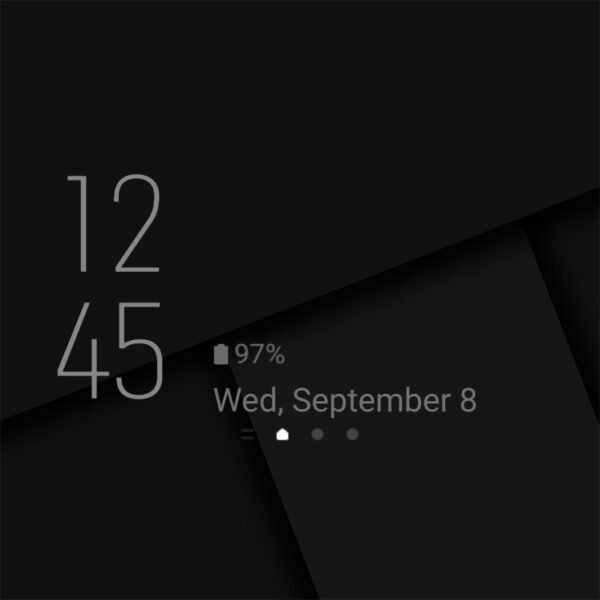 Samsung Themes: ❤️Mun❤️ Simple black structure ~❤️ Premium Theme with this sleek and minimalistic - Image 8