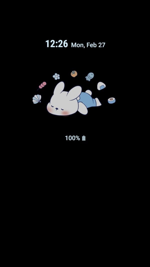 Samsung Themes: ❤️Mun❤️ Lazy Rabbit ~❤️ Premium Theme the cute rabbit relax - Image 7