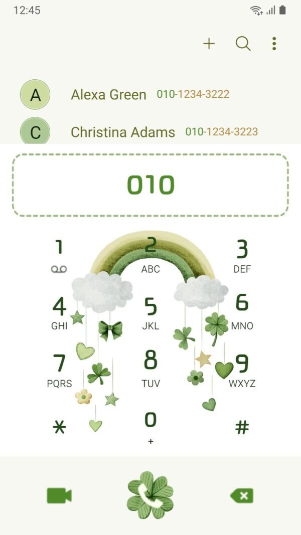 Samsung Themes: ❤️Mun❤️ Pastel Green Rainbow ~❤️ Premium Theme rainbow and lovely green items - Image 3